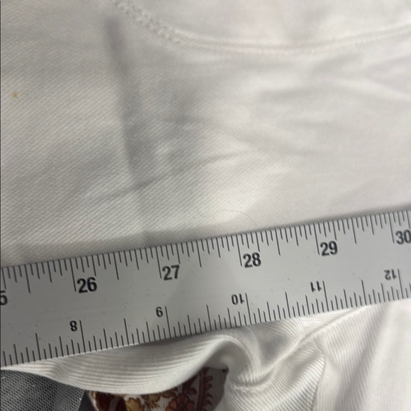 JAMES PERSE WHITE DRAWSTRING CASUAL PANTS SIZE 2 - Picture 9 of 9